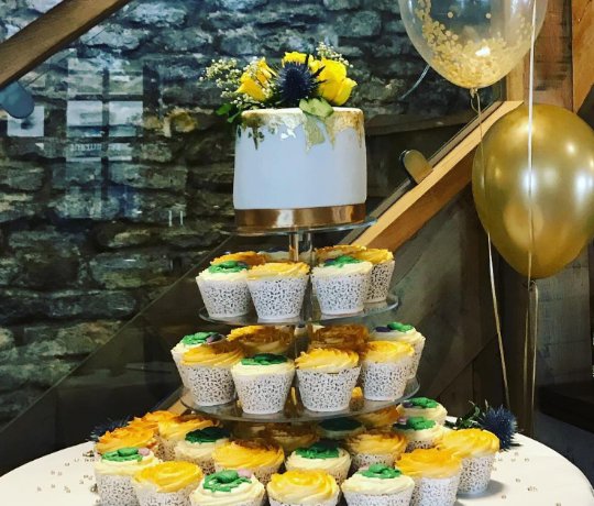Wedding cake with balloons at the Duke of Wellington Stanwick Wedding cake with balloons at the Duke of Wellington Stanwick